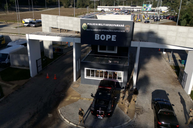 Polícia militar do paraná amplia operações com nova sede do bope e equipamentos