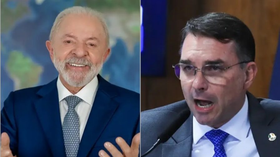 Disputa entre Lula e Flávio destaca divisão regional nas eleições 2026