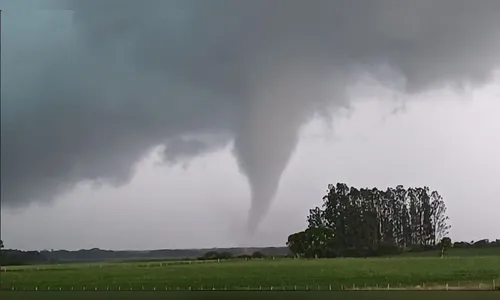 Tornado provoca estragos em Encruzilhada do Sul no Rio Grande do Sul