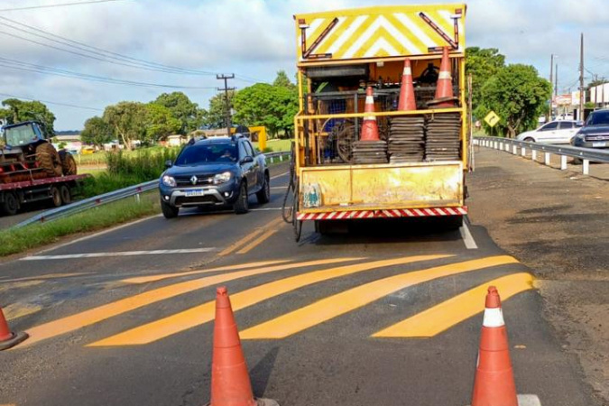 Conservação da pr-170 em Guarapuava avança com novo programa do DER/PR