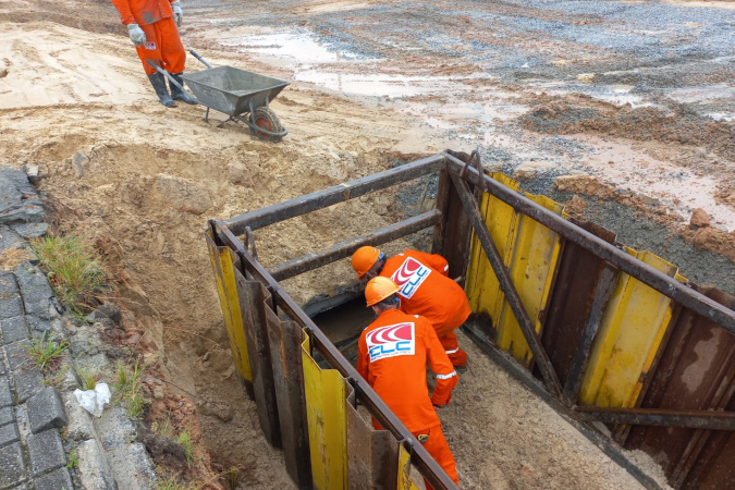 Duplicação da PR-412 entre Matinhos e Praia de Leste avança com novas estruturas