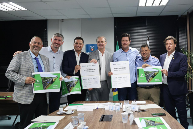 Estado investe r$ 167 milhões na pavimentação da rodovia pr-535 entre rio branco do ivaí e cândido de abreu