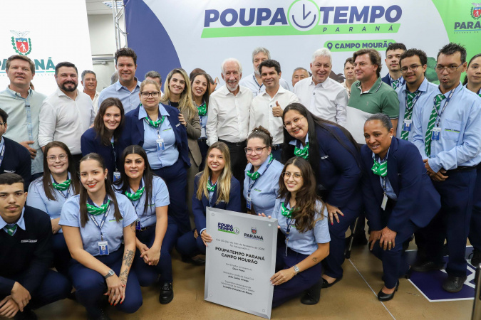 Paraná inaugura nova unidade do Poupatempo em Campo Mourão para ampliar serviços