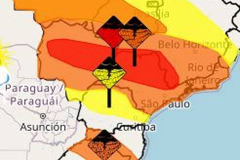 São Paulo enfrenta alerta vermelho por chuvas intensas nesta quarta-feira
