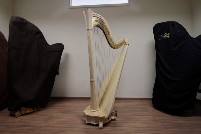Orquestra Sinfônica do Paraná amplia qualidade com nova harpa italiana Salvi Harps