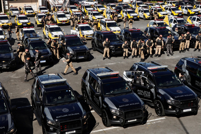 Operação Omnis registra 22 detenções e apreensões no primeiro dia no Paraná