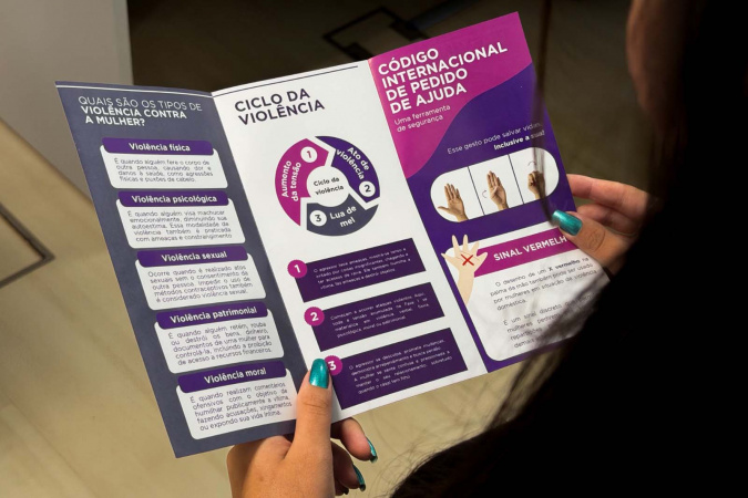 Estado reforça conscientização sobre os tipos de violência contra a mulher em março