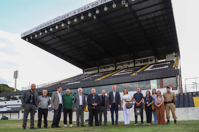 Operário destaca-se com bicampeonato e recebe visita do governador Darci Piana