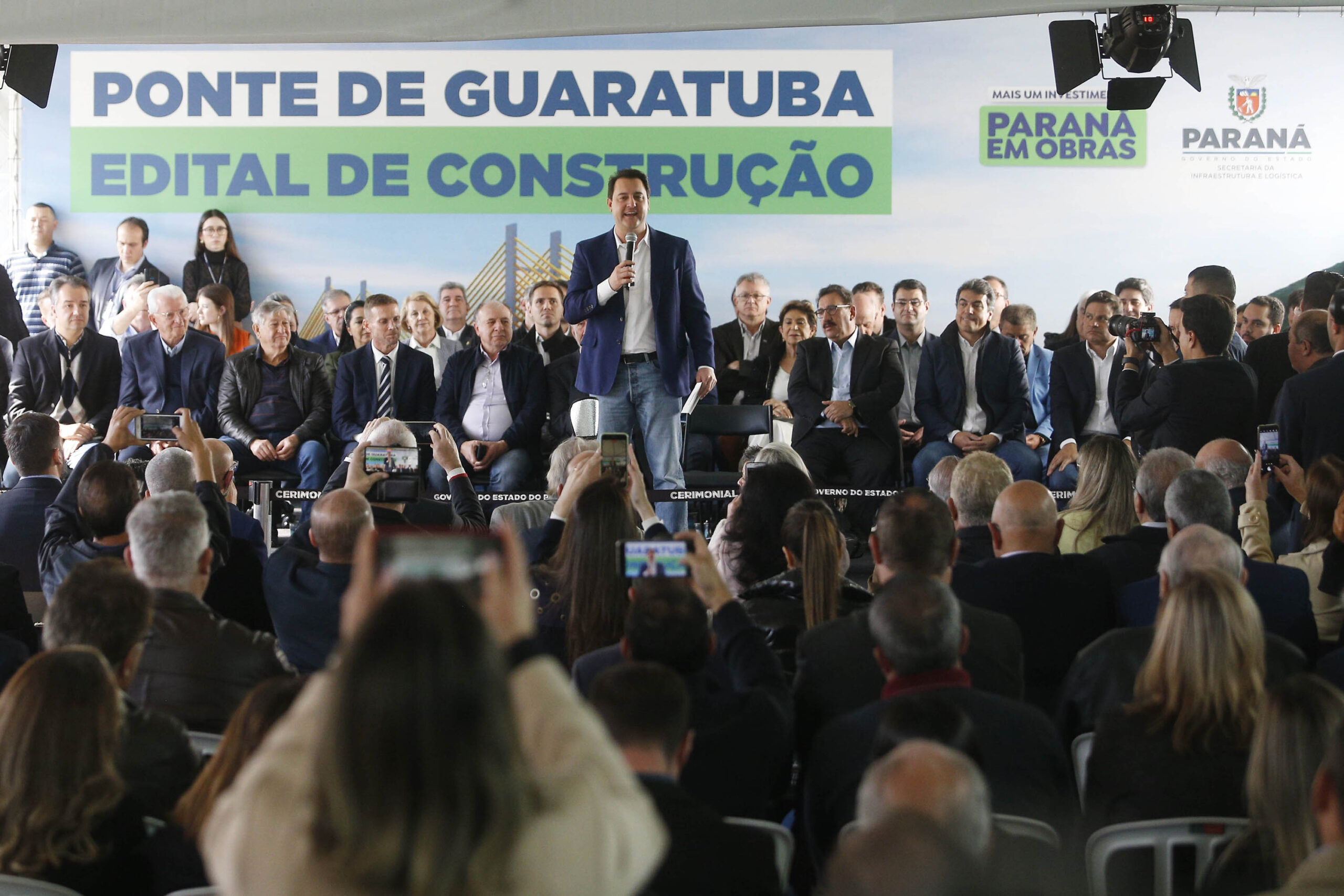 Ponte de Guaratuba sai do papel sob Ratinho Junior após longa espera no Litoral