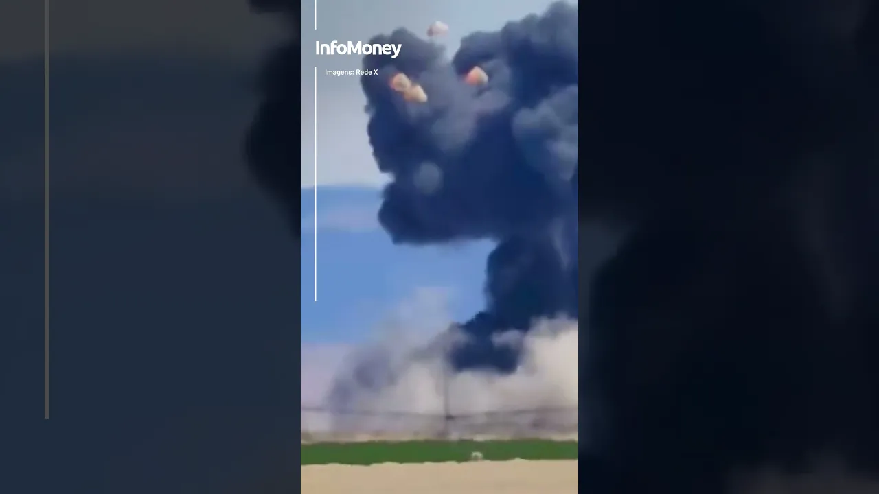 Aviões colidem e explodem durante exibição aérea em Mountain Home nos EUA