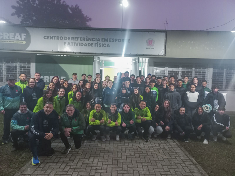 Curitiba mobiliza 75 para finais dos Jogos da Juventude em Cascavel