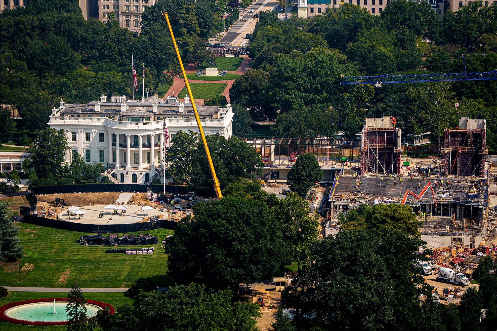Suprema Corte dá brecha para Trump avançar obra bilionária na Casa Branca