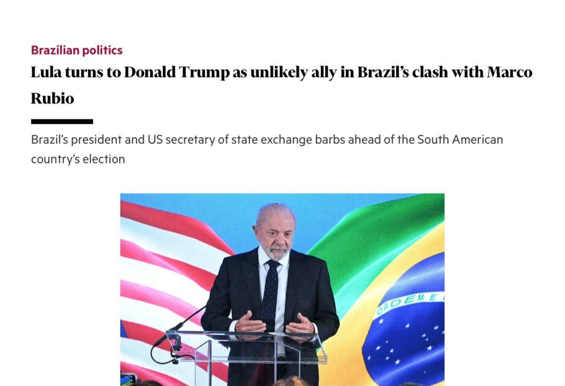 Lula recorre a Trump para driblar atrito com EUA e tensionar bastidores