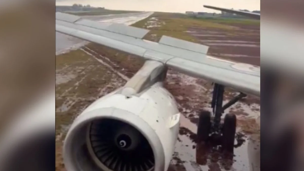 Avião da Latam derrapa e sai da pista em Cascavel sem feridos