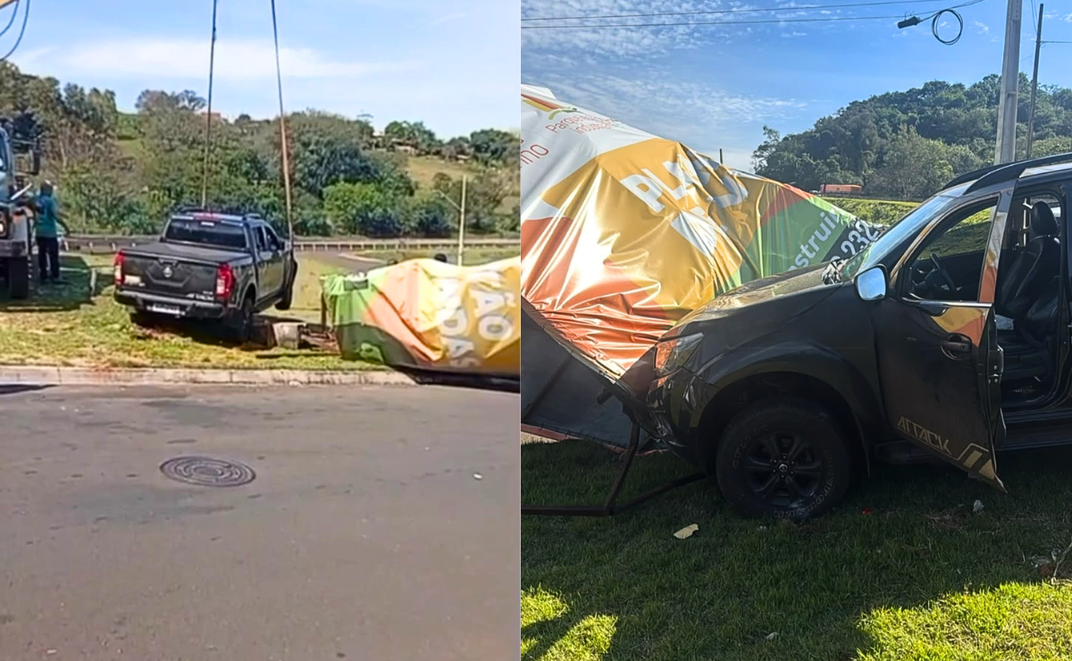 Homem é preso após furtar caminhonete e causar acidente em Londrina