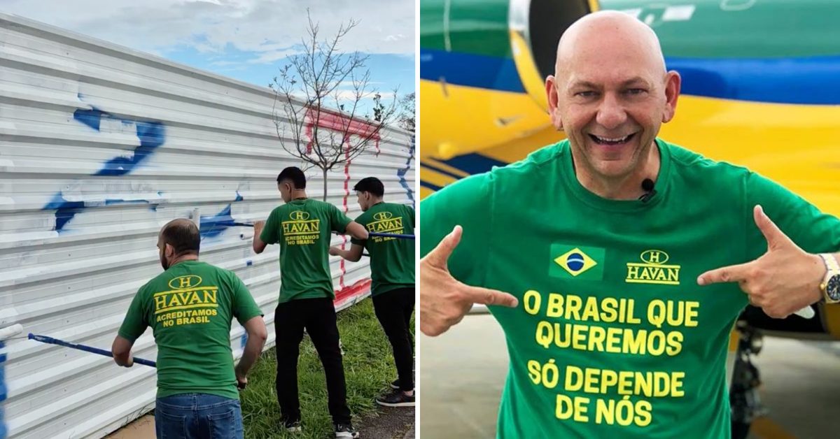 Luciano Hang Lança Recompensa de R$10 mil por Autor de Pichação em Curitiba