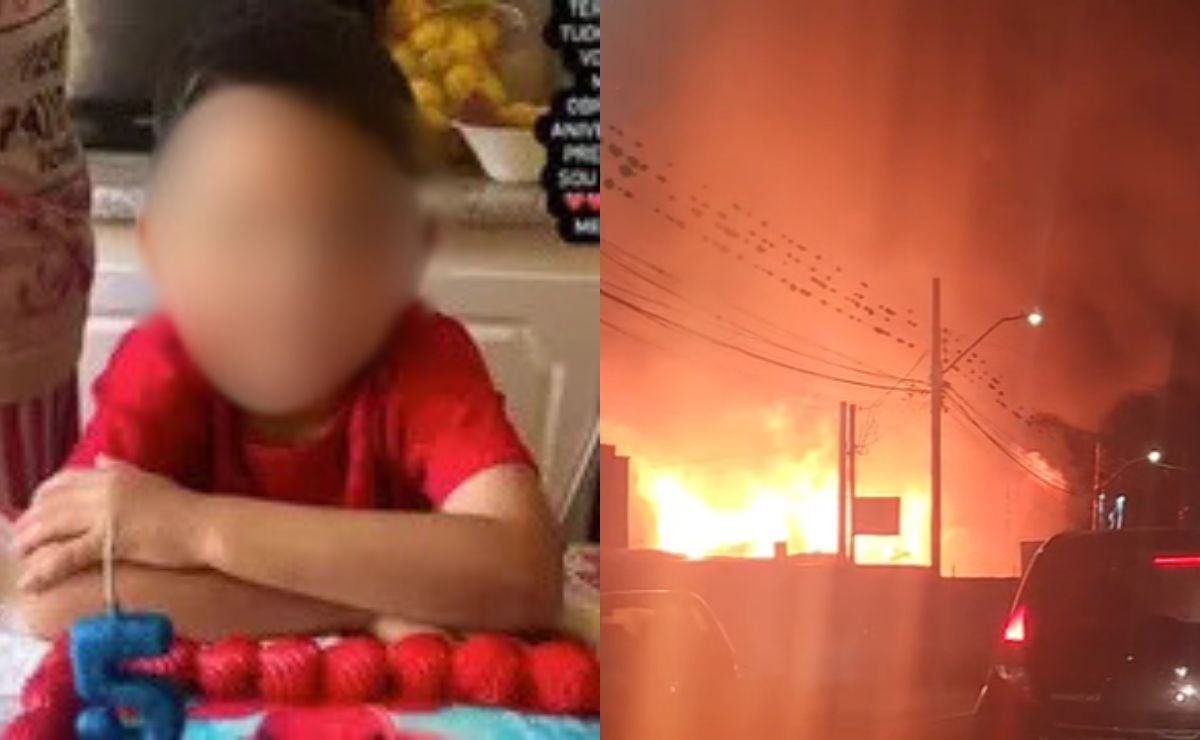 Incêndio em Ponta Grossa mata menino de 5 anos no dia do aniversário