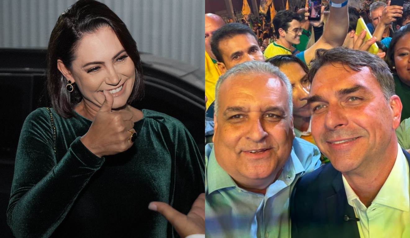 Michelle Bolsonaro abençoa chapa Flávio-Alfredo e reforça união do PL