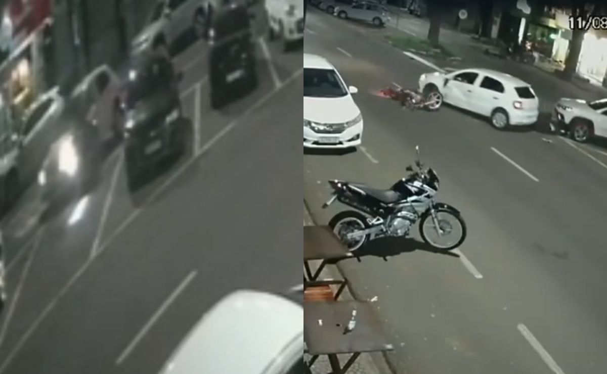 Motorista foge após bater e deixar motociclista em estado grave no Paraná