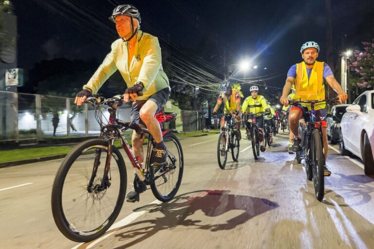 Araucária promove pedalada de 27 km para celebrar Dia do Ciclista