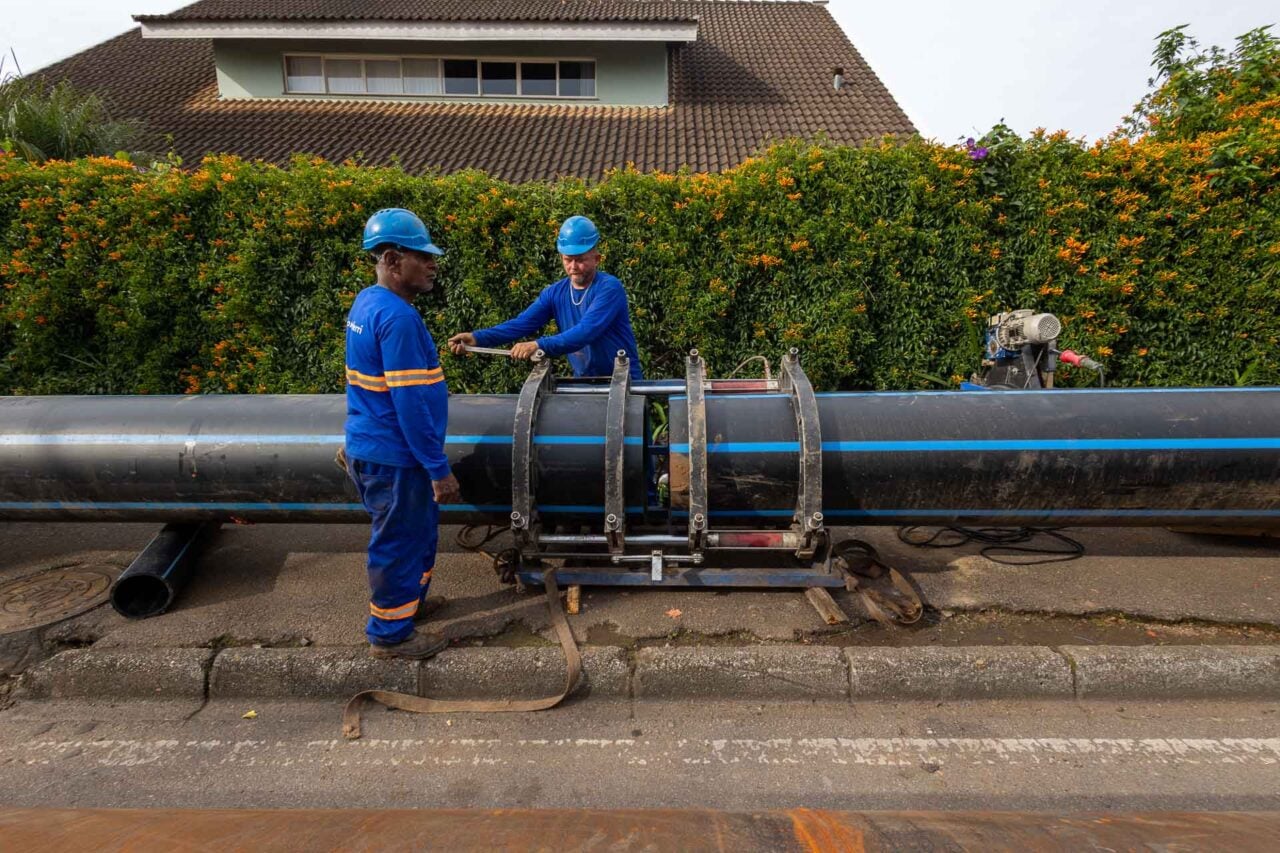 Sanepar amplia capacidade de água em Piraquara em 70%