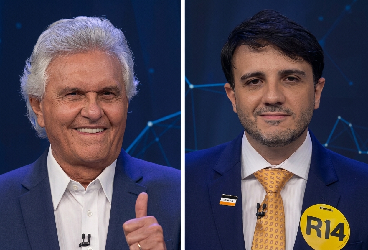 Renan Santos e Caiado cancelam participação em debate em São Paulo