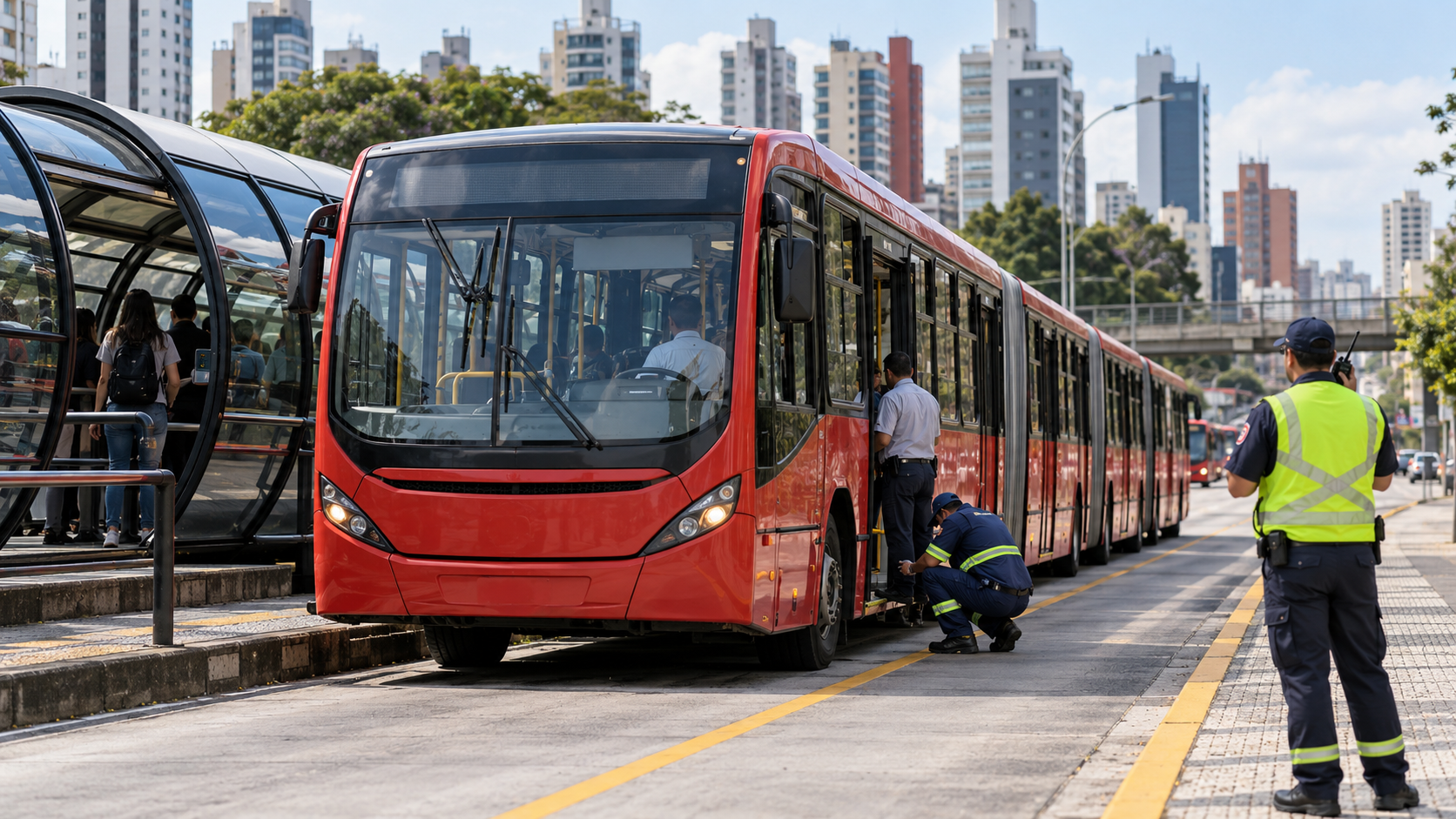 Transporte coletivo de Curitiba mobiliza 6 mil profissionais diariamente
