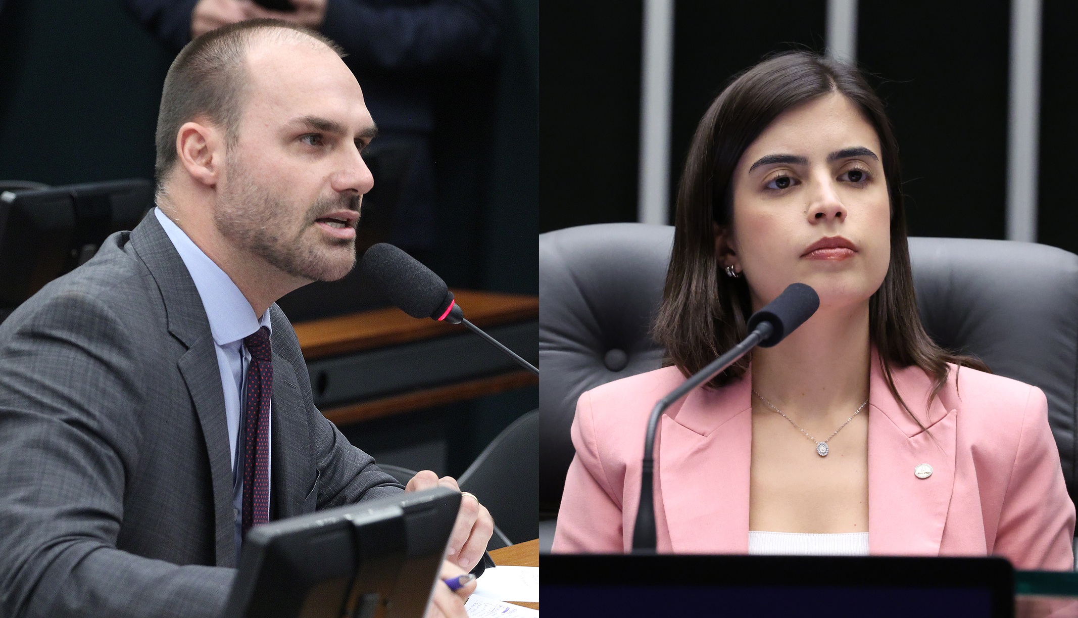 STF condena Eduardo Bolsonaro por difamação contra Tabata Amaral