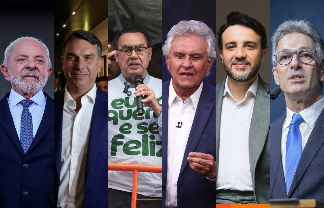 Lula e Flávio Bolsonaro empatam nas pesquisas a uma semana do 1º turno