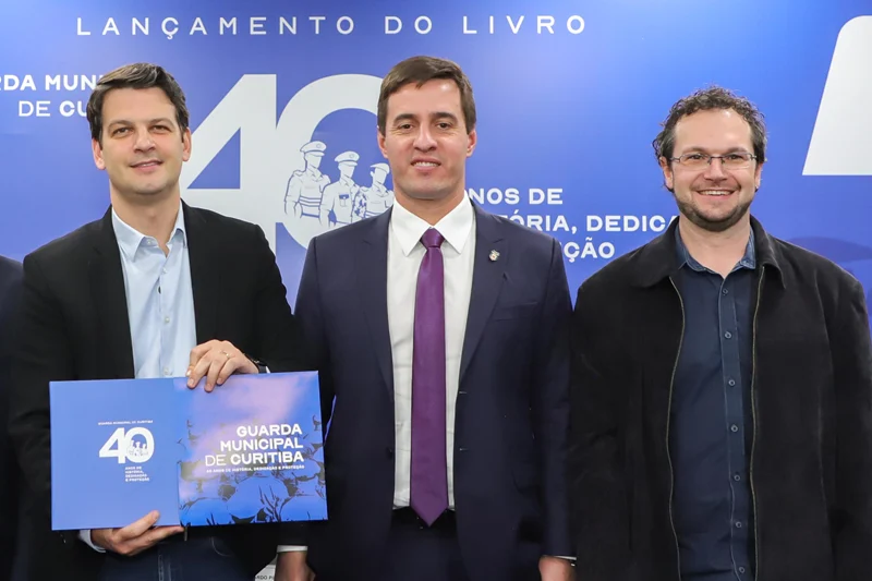 Eduardo Pimentel destaca avanços da Guarda Municipal nos 40 anos de Curitiba