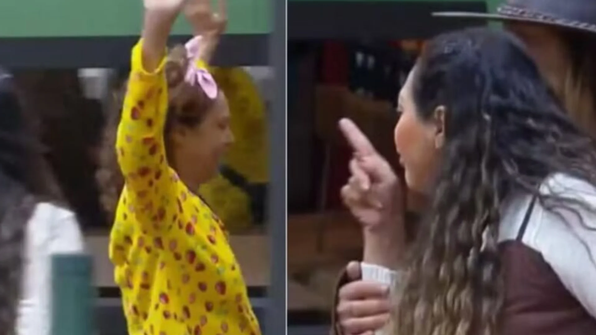 A Fazenda 18: Darlin Ferrattry e Giovanna Gold têm novo atrito por fotos dos filhos