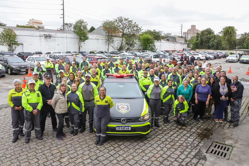 Setran Curitiba renova identidade visual para reforçar segurança dos agentes de trânsito