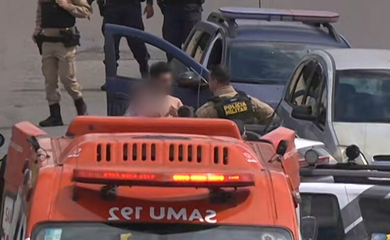 Pai com histórico de violência mantém filho refém e é preso na RMC