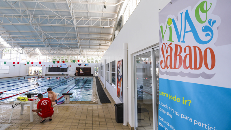 Curitiba retoma piscinas aquecidas e atividades do Viva o Sábado
