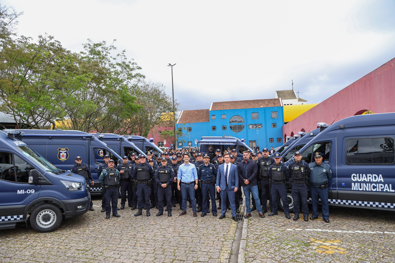 Guarda Municipal de Curitiba recebe módulos móveis nas dez regionais
