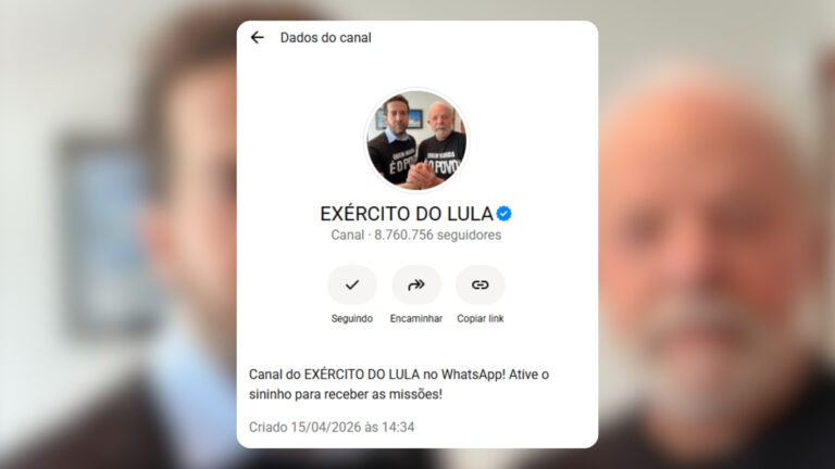 Campanha de Lula pede ao TSE exclusão do 'Exército do Lula' do registro de candidatura