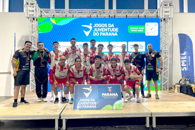 Londrina garante 4º lugar nos Jogos da Juventude do Paraná 2026