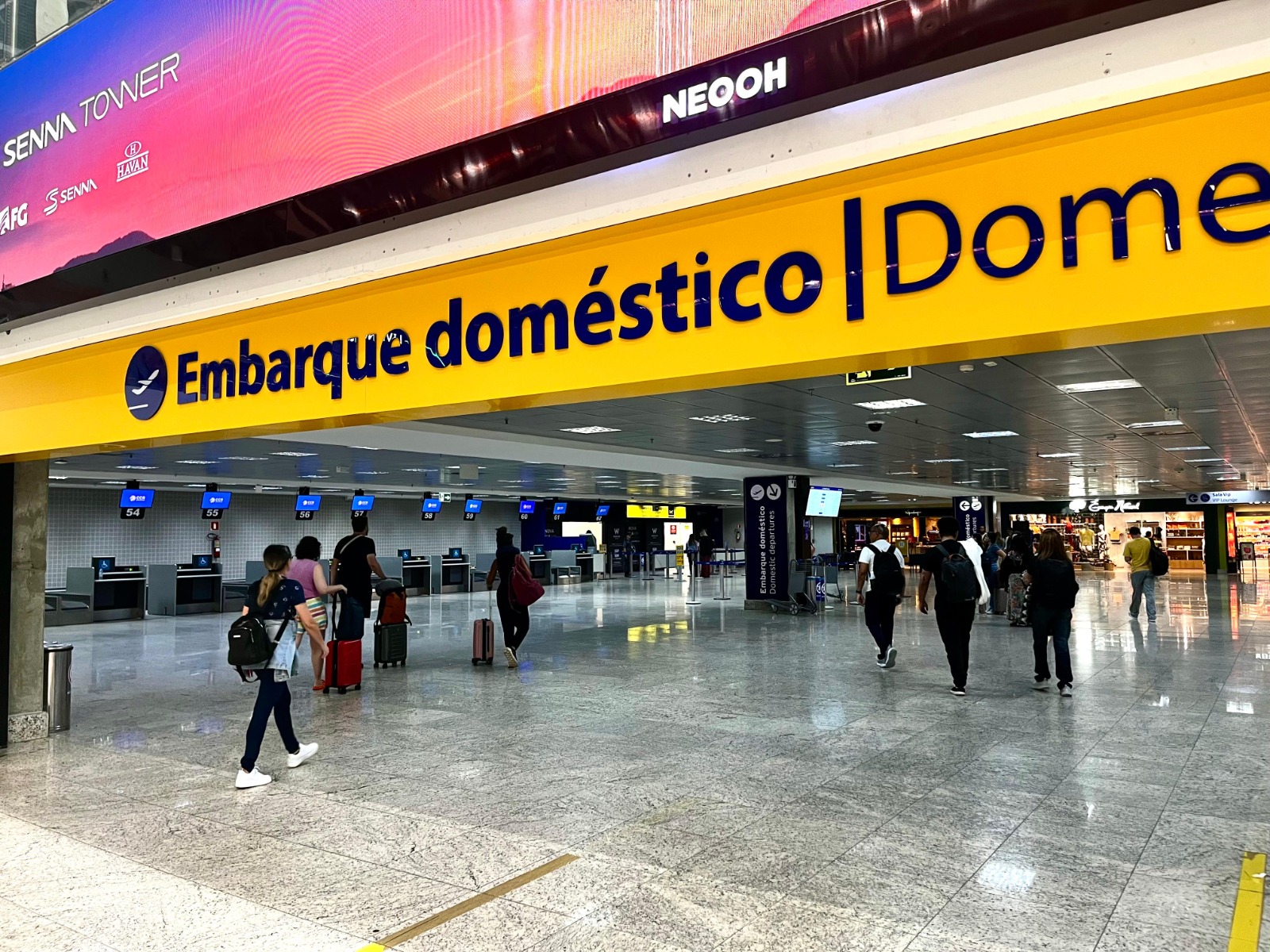 Aeroporto Afonso Pena prevê 74 mil passageiros no feriado de Finados