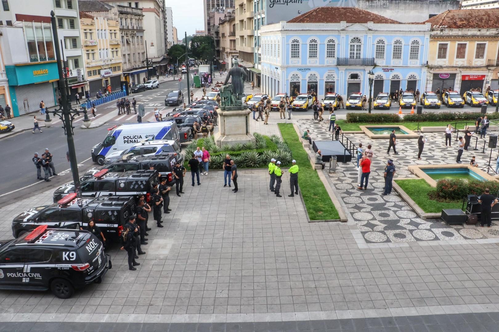 Centro, CIC e Sítio Cercado lideram em registros de crimes em Curitiba