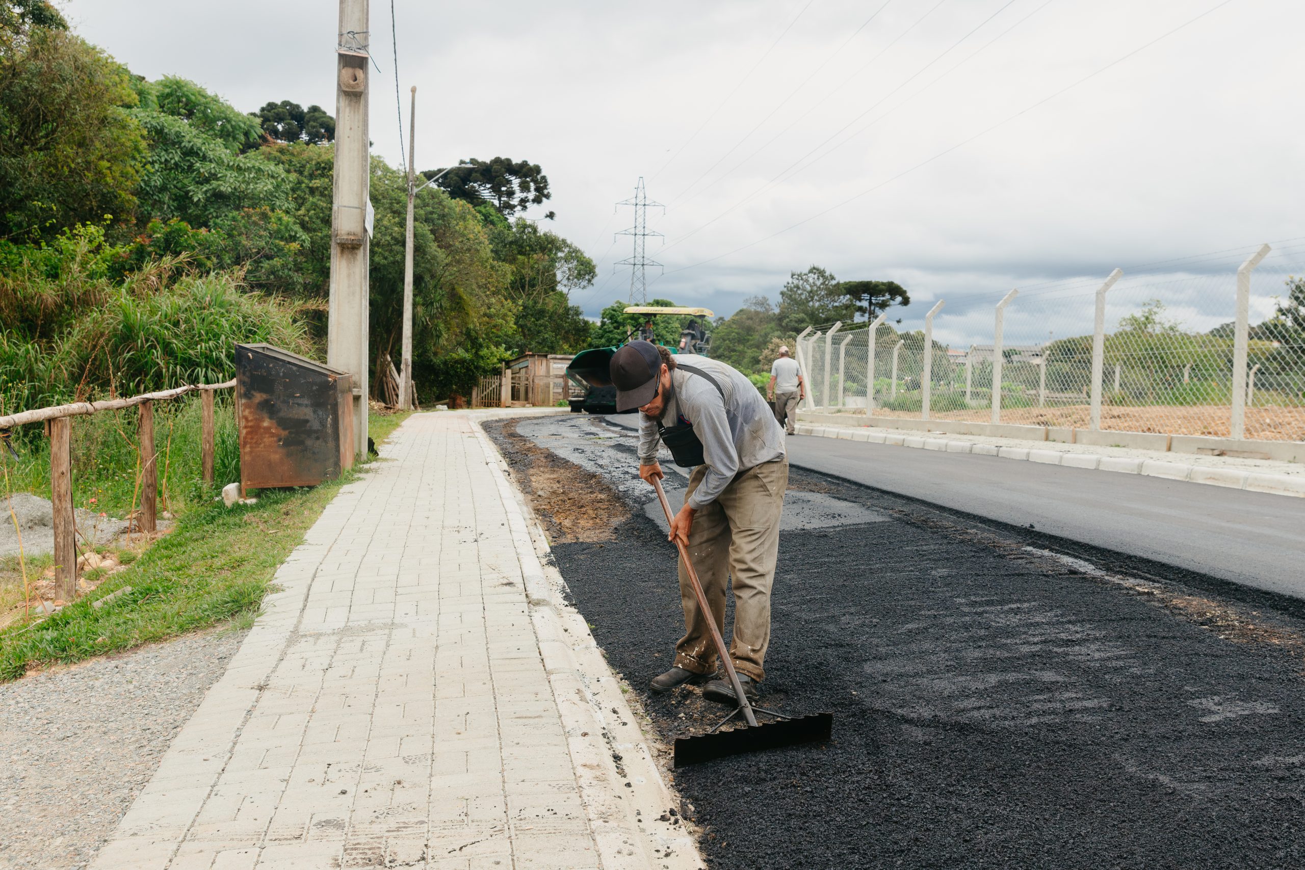 São José dos Pinhais conclui infraestrutura na Rua Pedro Alves da Rocha, bairro Itália