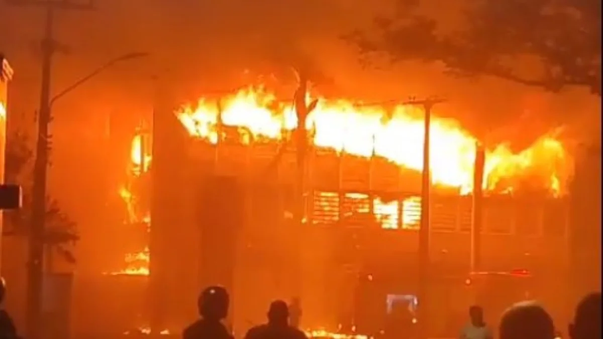 Incêndio atinge prédio de inovação da UFPE no Recife