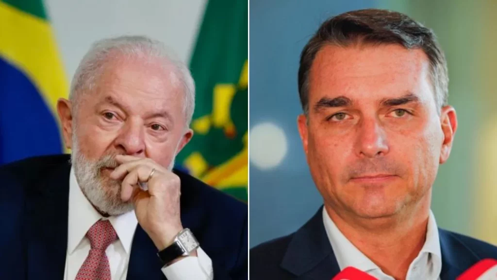 Pesquisa Atlas mostra Flávio com 52,8% e Lula com 47,2% no segundo turno