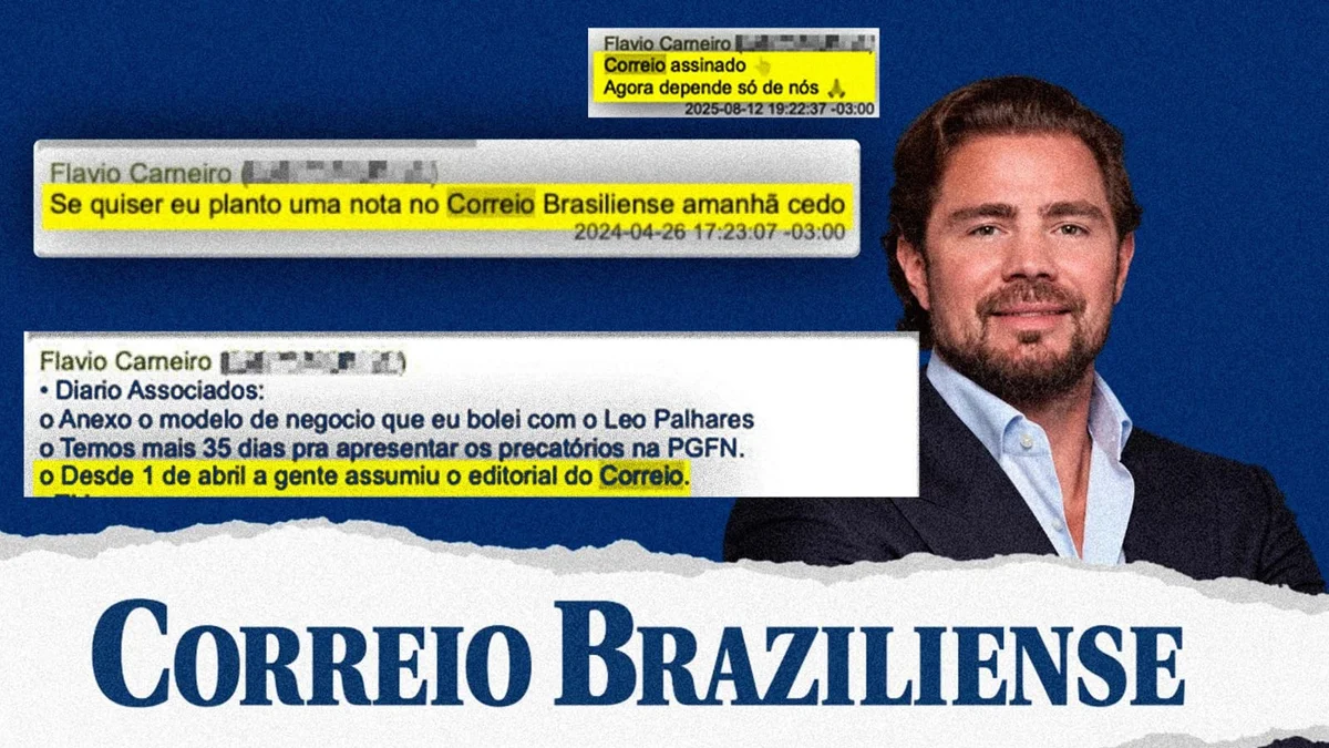 Vorcaro e sócio firmam acordo para compra do Correio Braziliense
