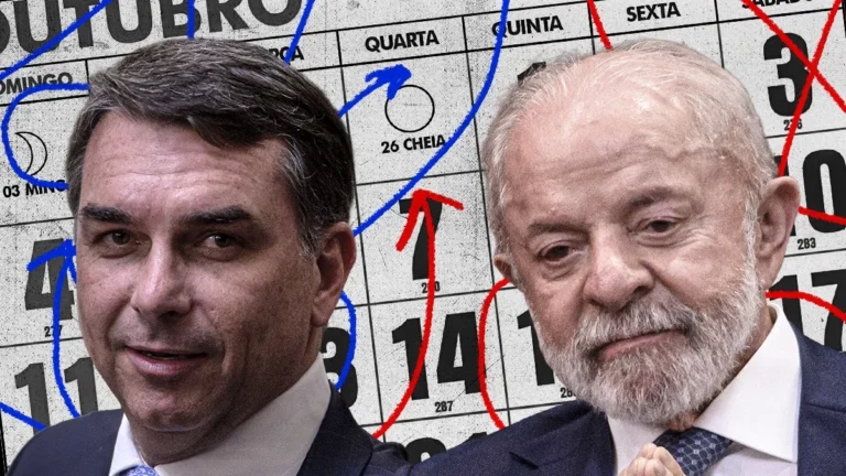 BTG/Nexus: Flávio Bolsonaro lidera com 50,3% contra 49,7% de Lula a seis dias do 2º turno
